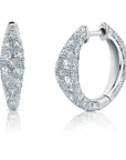 Diamond Bahia Hoop Earrings