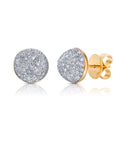 Large Diamond Bahia Stud Earrings