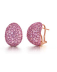 Pink Sapphire Bahia Statement Earrings