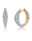 Diamond Bahia Hoop Earrings