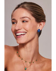 Emerald Bahia Statement Earrings