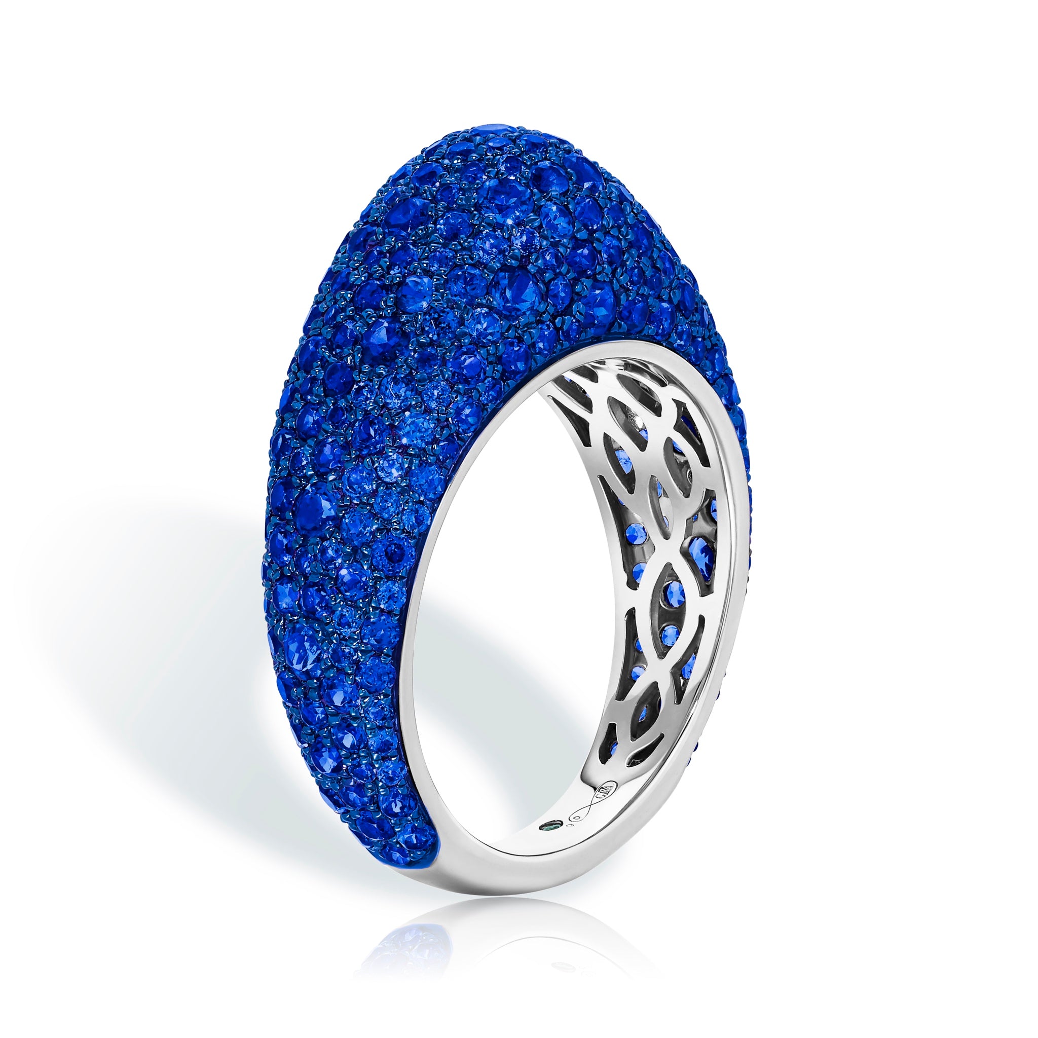 Blue Sapphire Bahia Ring