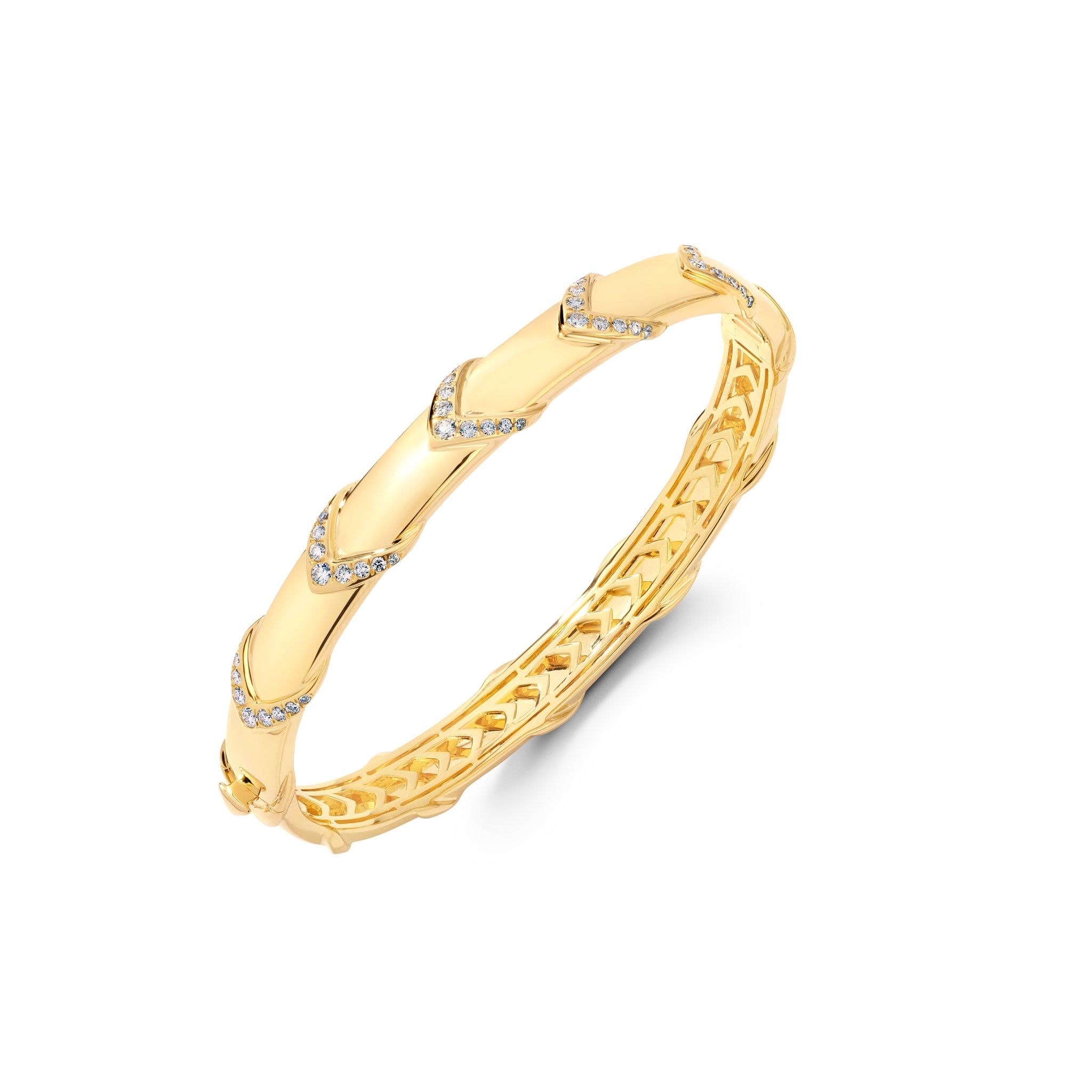 Chevron Rein Bangle – Graziela