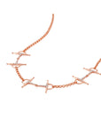 Trio Diamond Bit Necklace