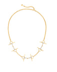 Trio Diamond Bit Necklace