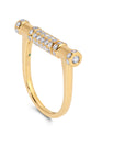 Diamond Cavaletti Ring