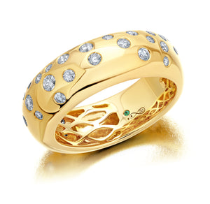 Dazzling Diamond Cigar Band