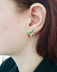 Árvore Emerald Earrings