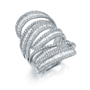 Diamond Entanglement Ring