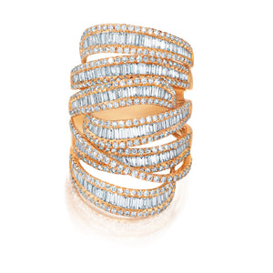 Diamond Entanglement Ring