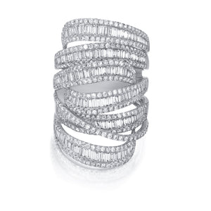Diamond Entanglement Ring