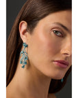 Graziela Tourmaline and Diamond Earrings