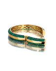 Ouro Emerald Bangle