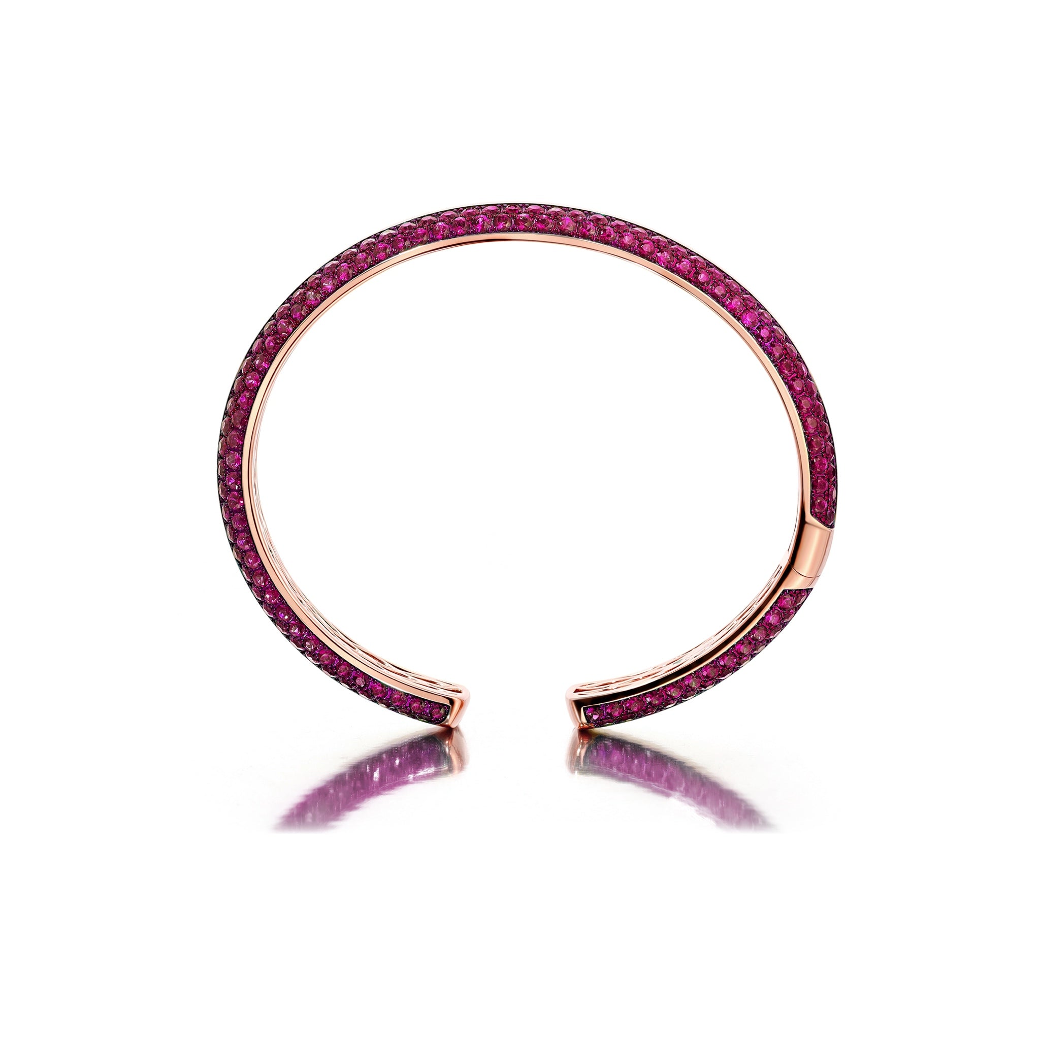Ouro Pink Sapphire Bangle