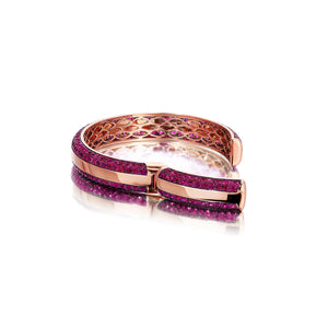 Ouro Pink Sapphire Bangle