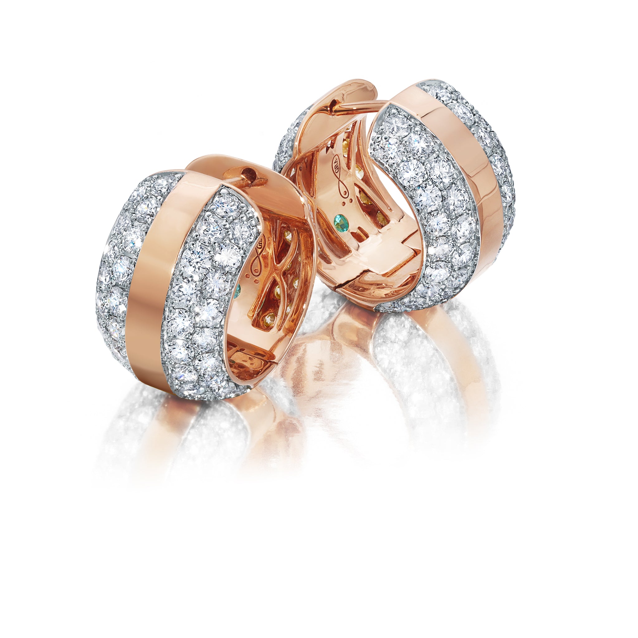Ouro Diamond Hoop Earring
