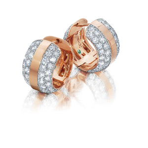 Ouro Diamond Hoop Earring