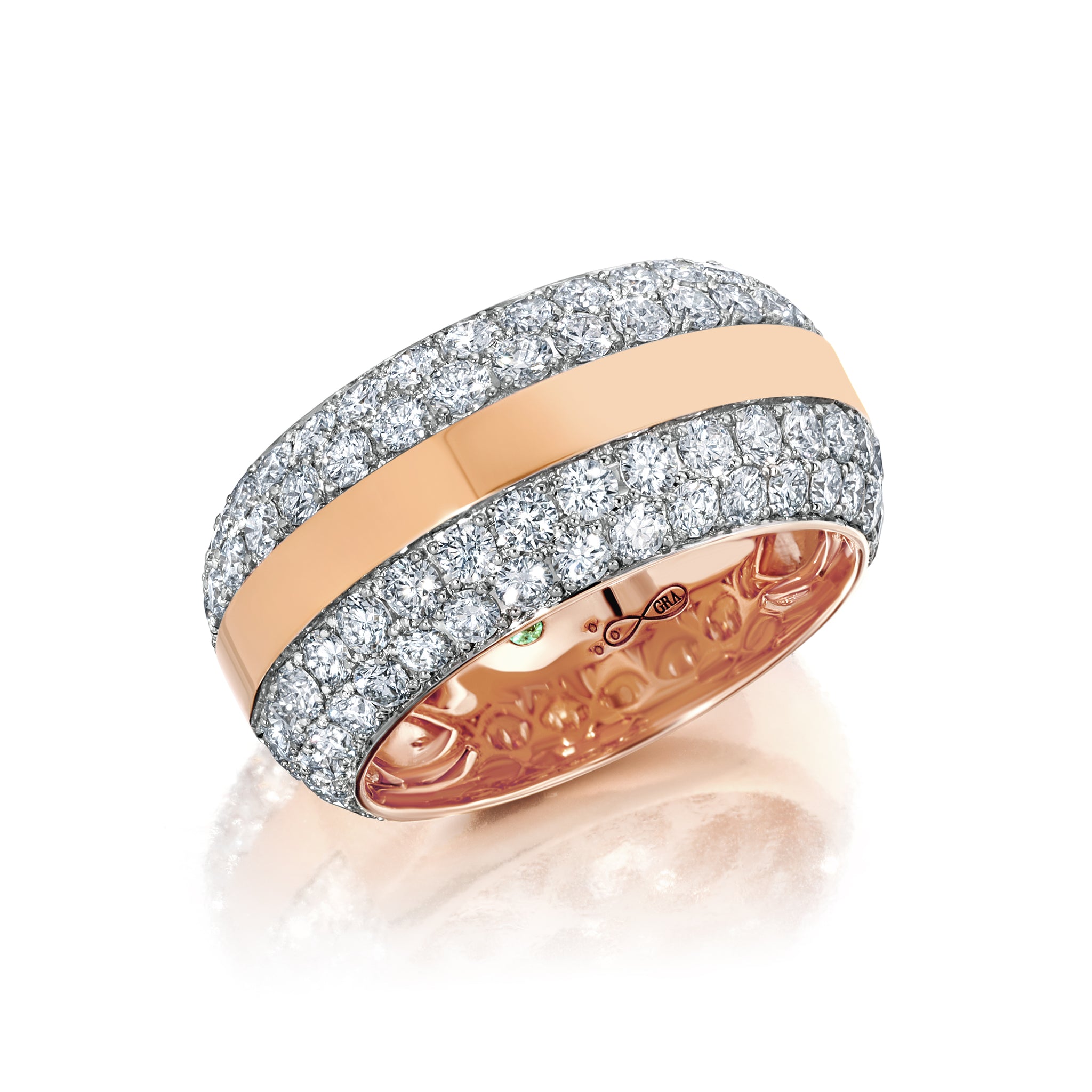 Ouro Diamond Band Ring