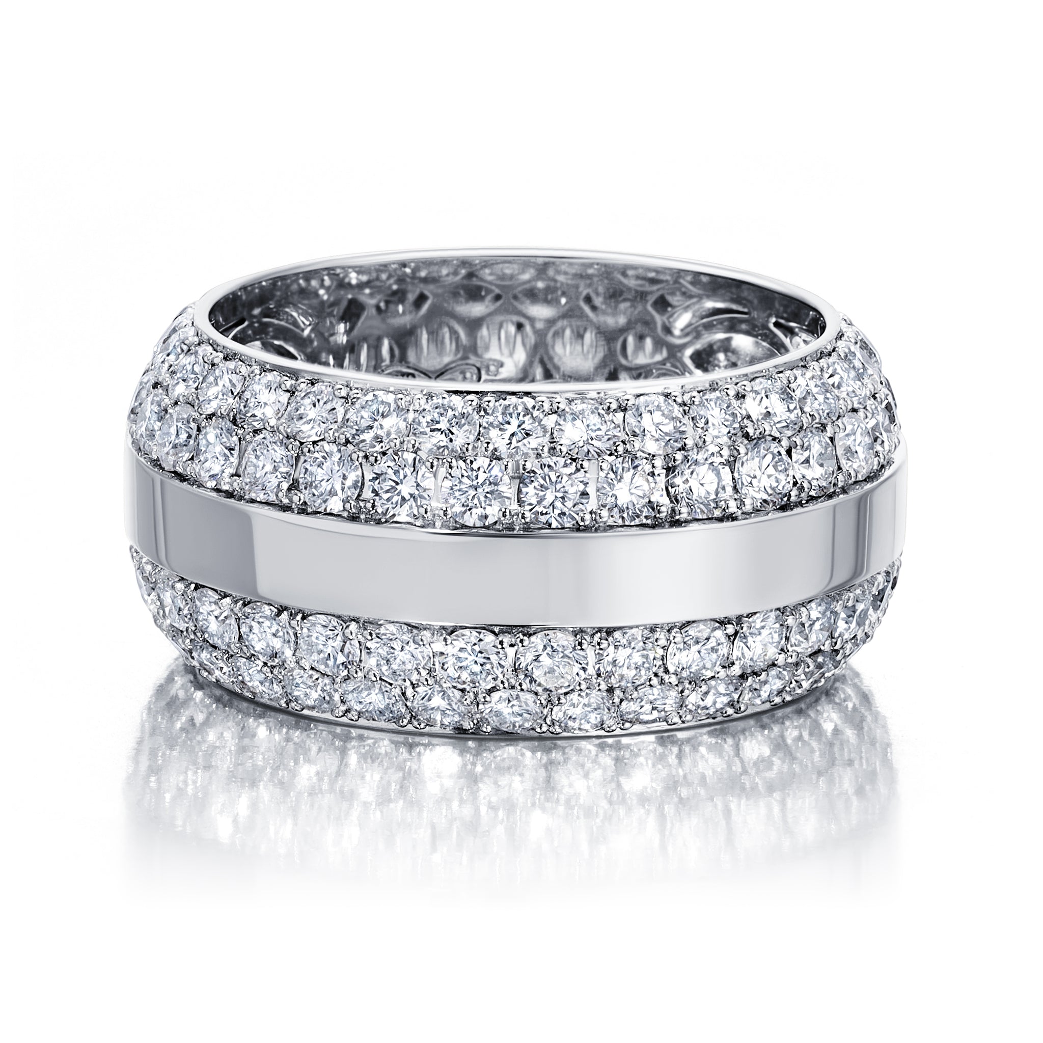 Ouro Diamond Band Ring