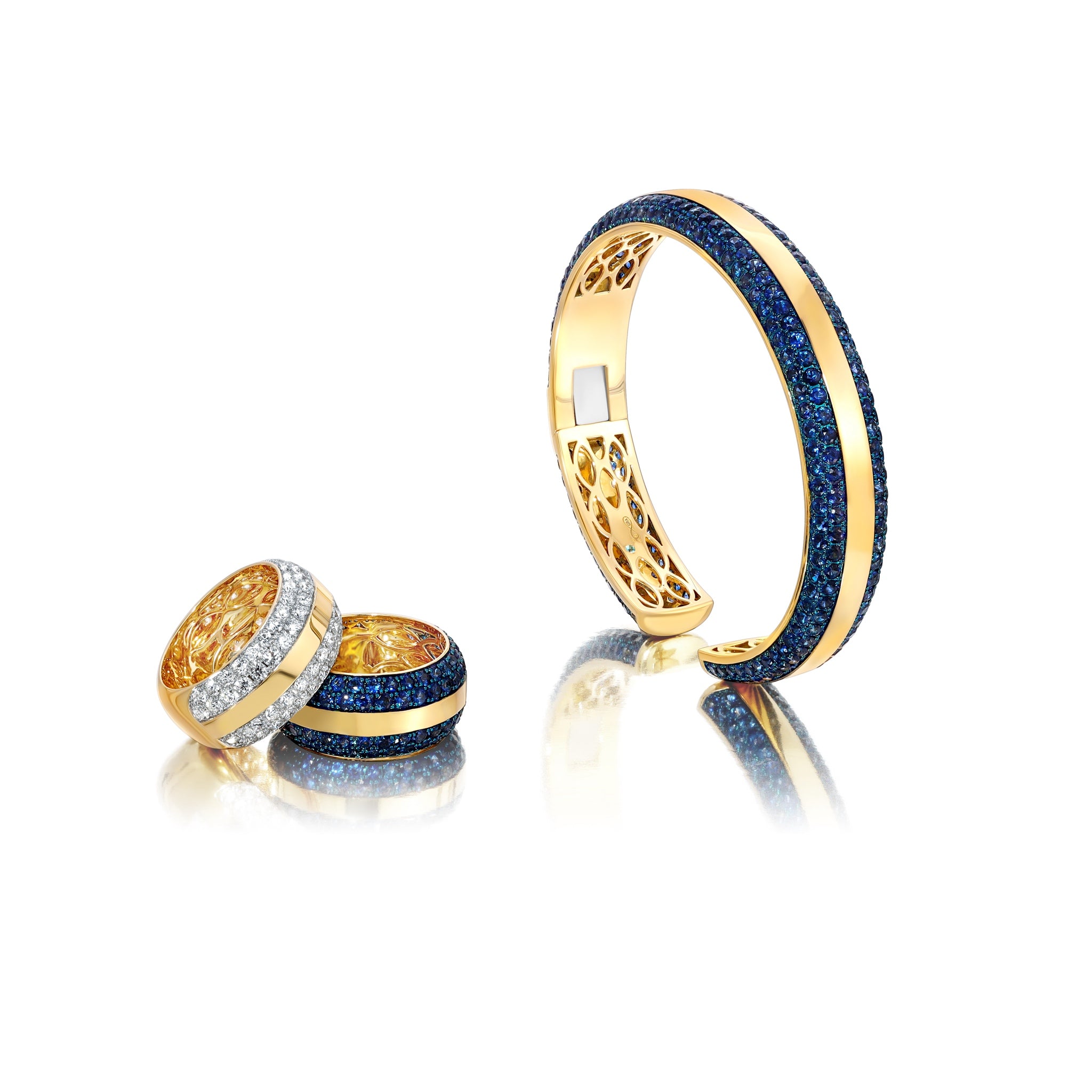 Ouro Diamond Band Ring