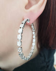 Large Ascension Hoop Earrings