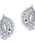 Large Asa Diamond Pera Earrings