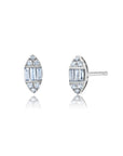 Asa Diamond Marquise Stud Earrings
