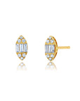 Asa Diamond Marquise Stud Earrings