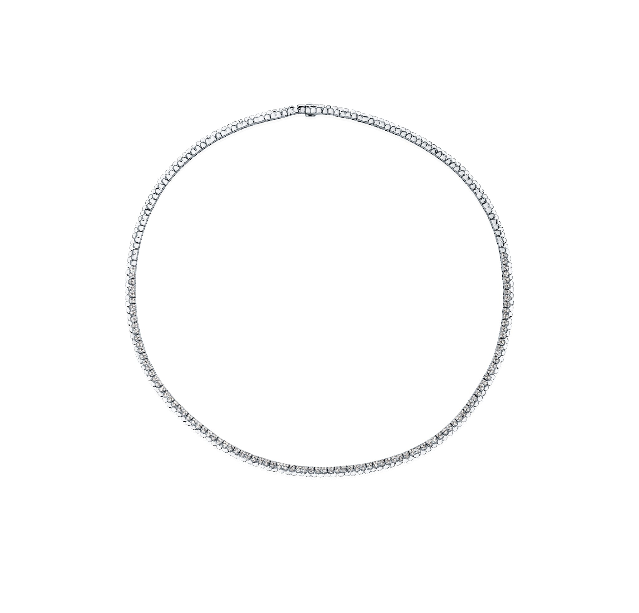 Pluma Diamond Necklace
