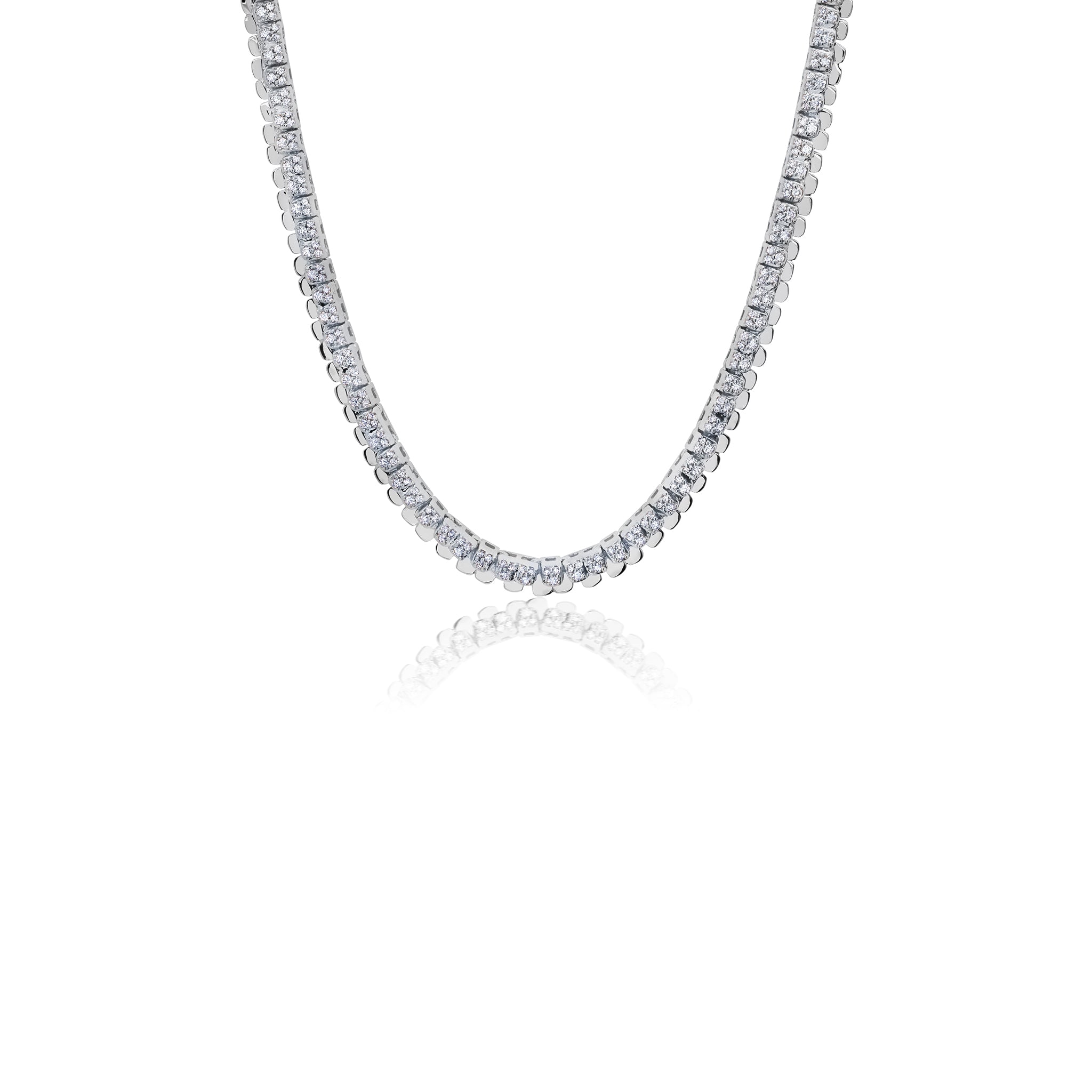 Pluma Diamond Necklace