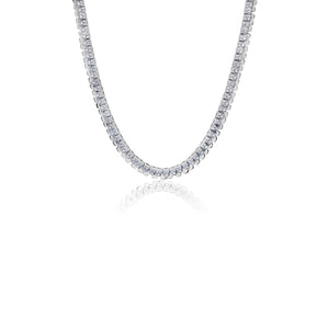 Pluma Diamond Necklace