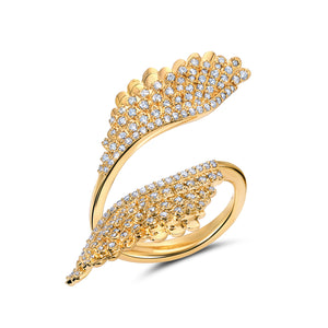 Pluma Diamond Ring