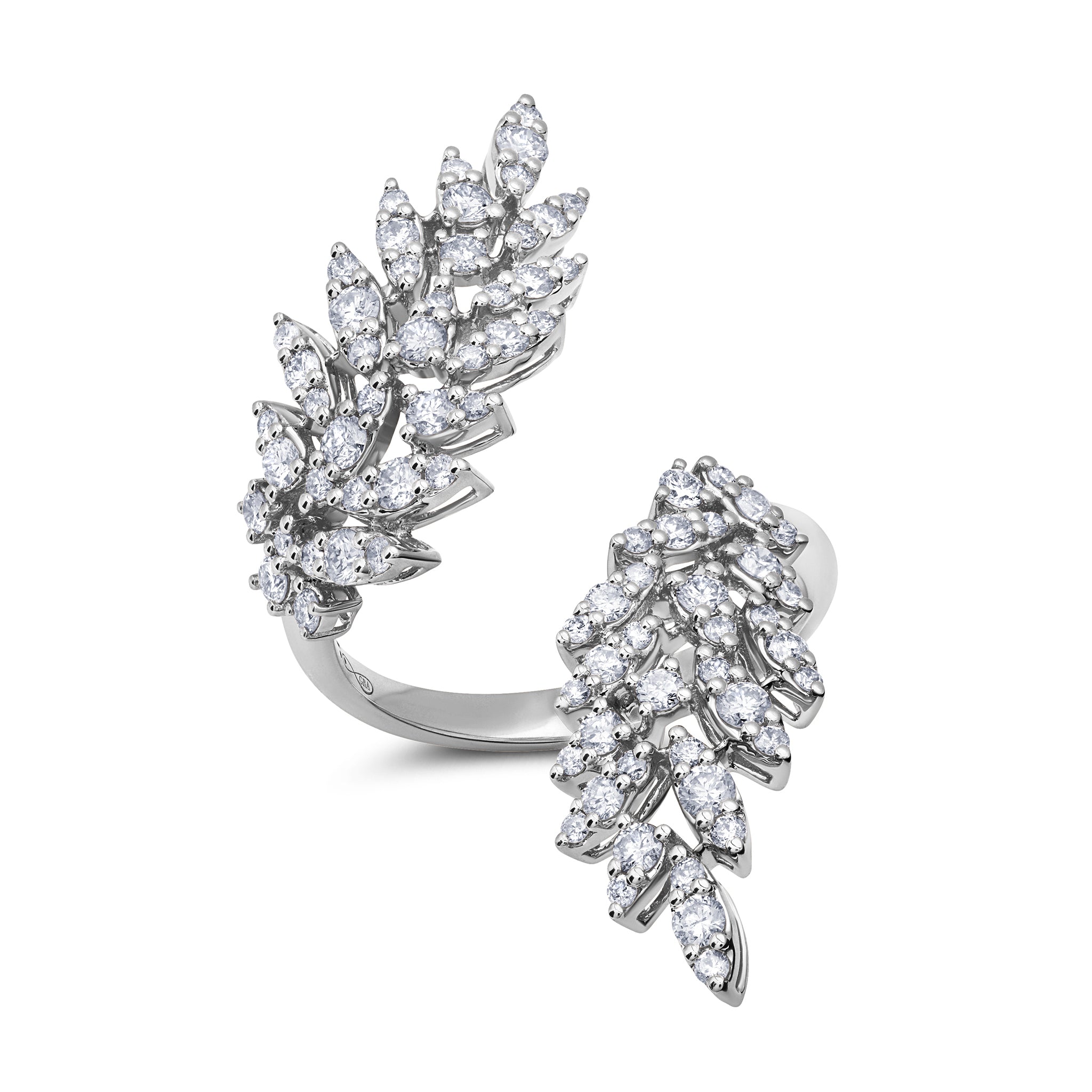 Asa Diamond Bypass Ring