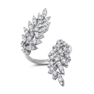 Asa Diamond Bypass Ring