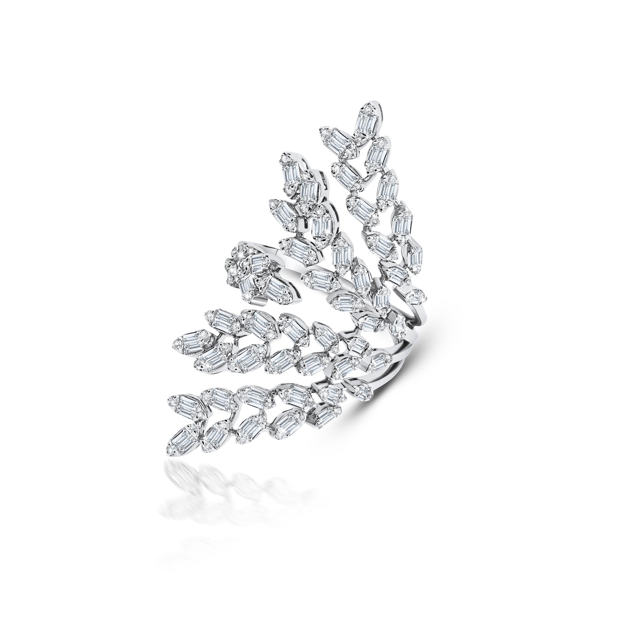 Diamond Marquise Long Ascension Ring