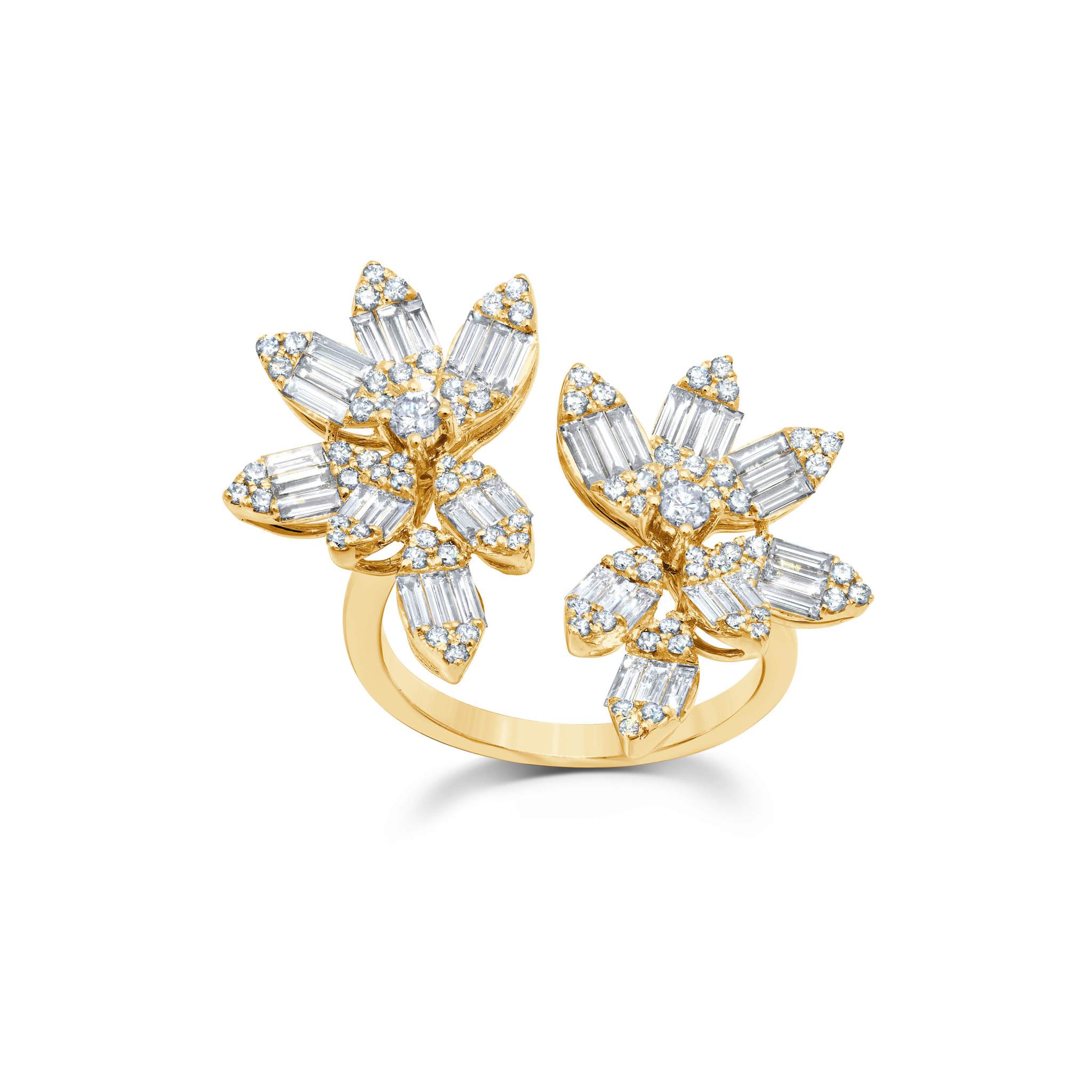 Diamond Marquise Open Ascension Ring