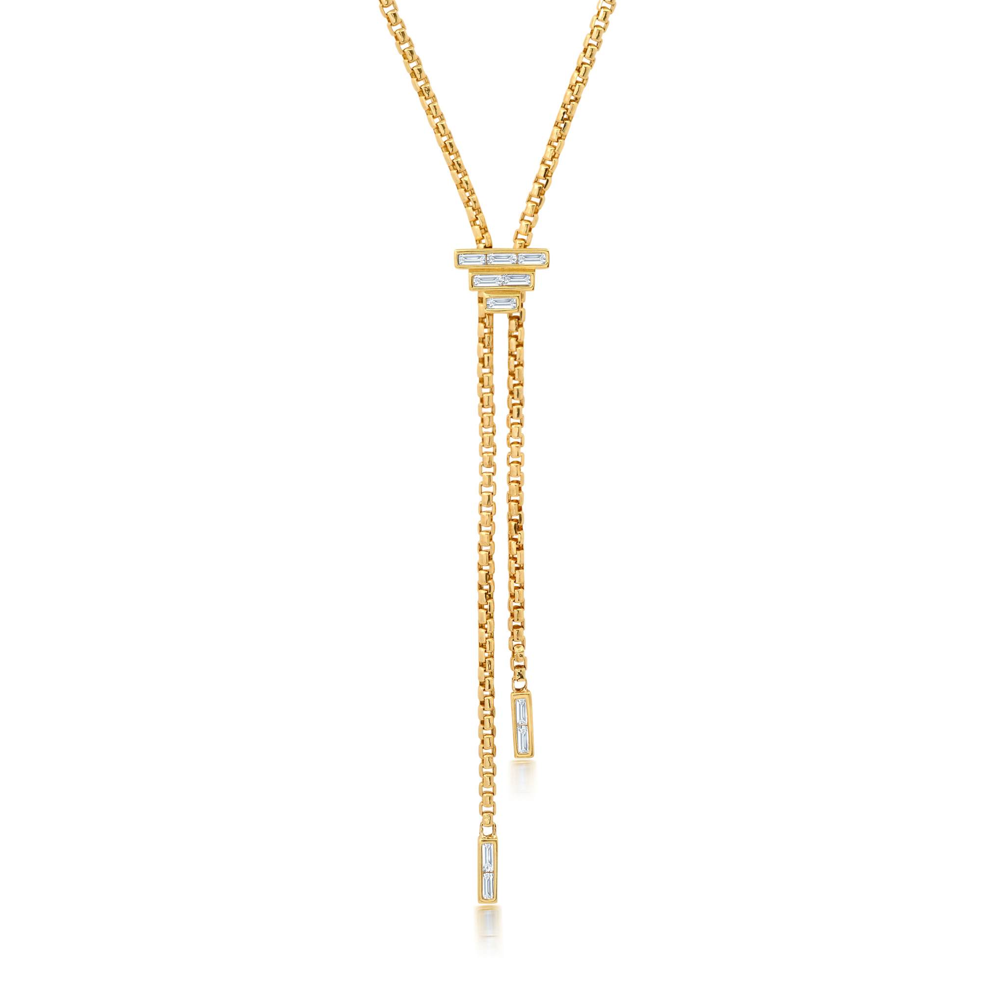 Baguette Bolo Necklace – Graziela