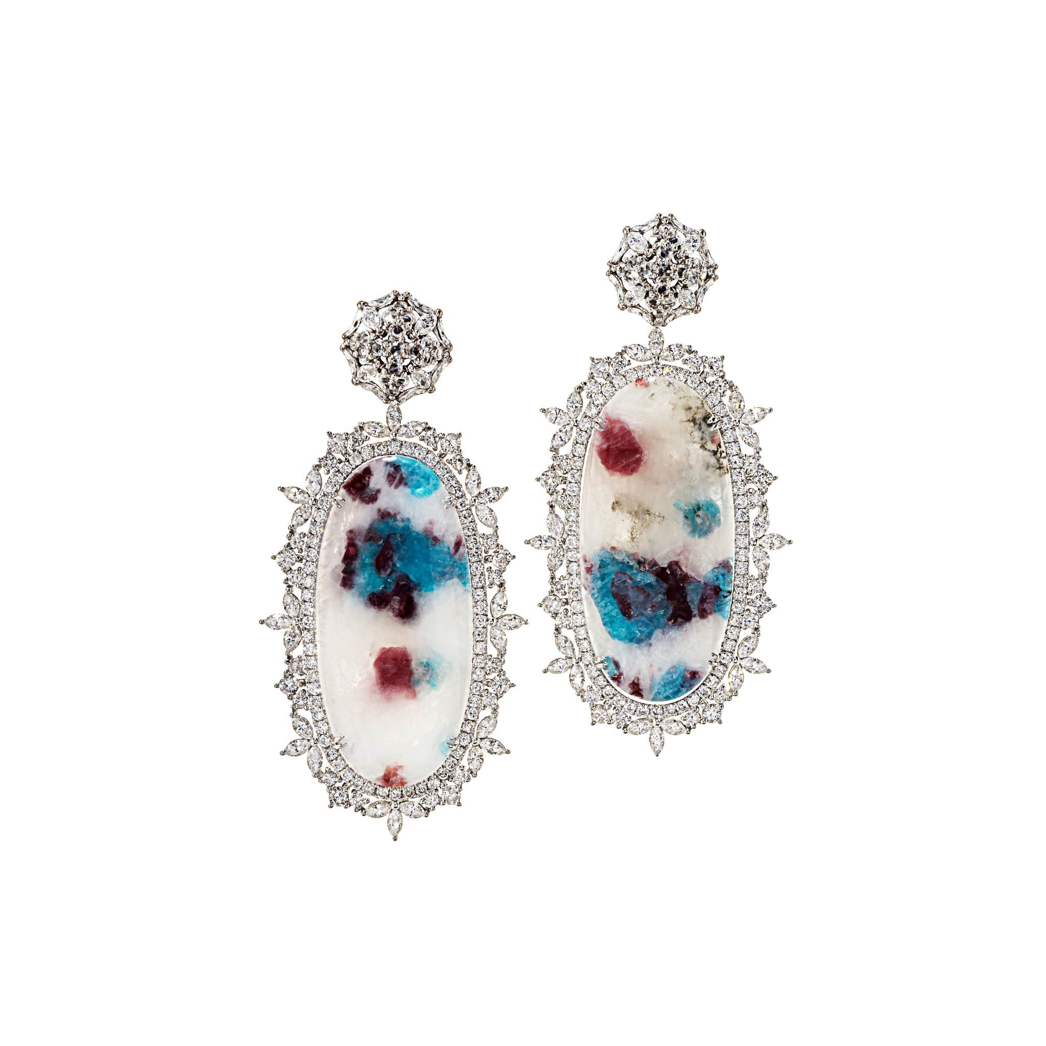 Graziela Gems - Paraiba Obsession 2 in 1 Earrings - 