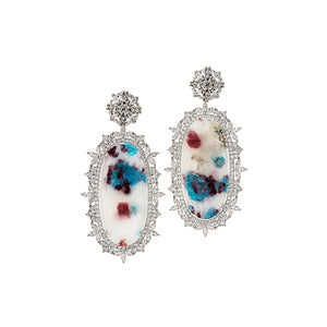 Graziela Gems - Paraiba Obsession 2 in 1 Earrings - 