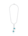 Graziela Gems - Necklace - Paraiba Obsession Convertible Earrings & Necklace - 