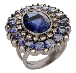 Renaissance Iolite Ring