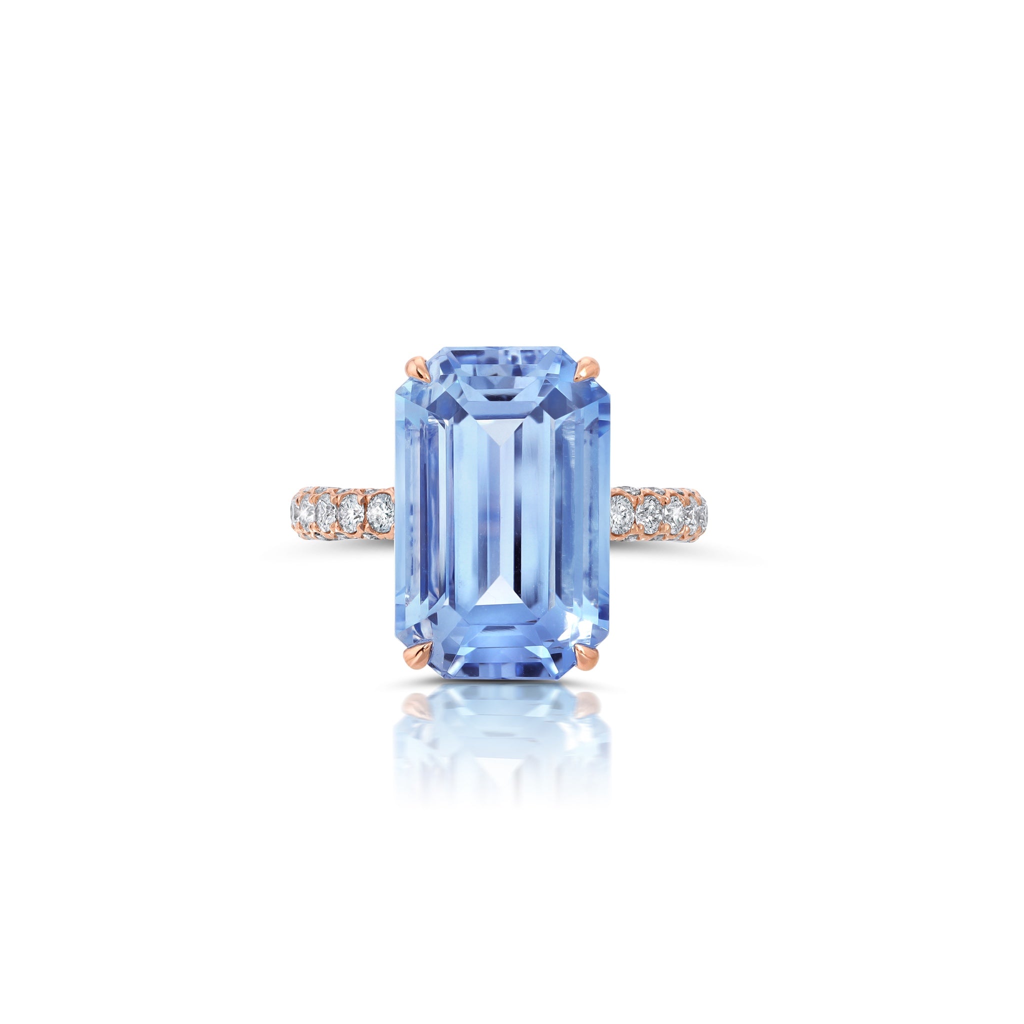 Aquamarine Statement Ring