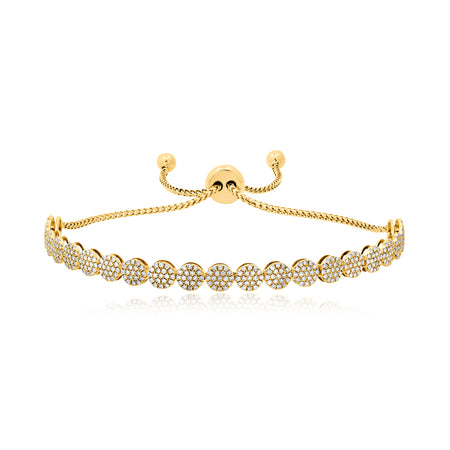Beach Sapphire Aquamarine Platinum Bracelet