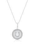 Graziela Gems - Necklace - Diamond Horseshoe Pendant - White Gold 14K Diamond