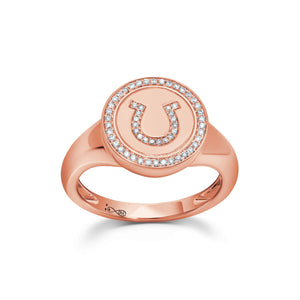 Lucky Horseshoe Ring