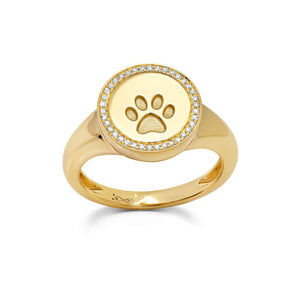 Circle Paw Ring