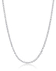 Graziela Gems - Necklace - Diamond Tennis Necklace - White Gold