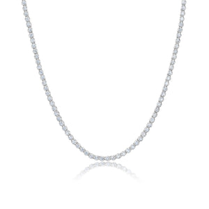 4 Carat 16'' Diamond Tennis Necklace