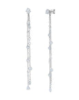 Graziela Gems - Diamond Floating Diamond Earrings - White Gold