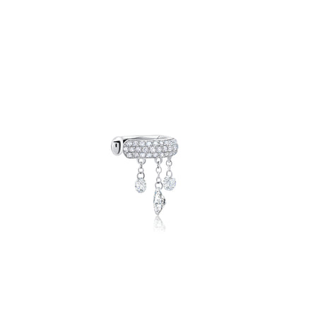 Beach Sapphire Aquamarine Platinum Bracelet